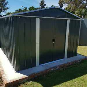 Tidy Shop Shed 3m x 4m x 2m Anthracite Shed.